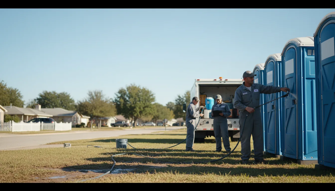 Long-Term Portable Toilet Rental in Cornelius, NC near me